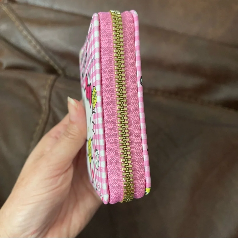 Hello Kitty fashion Wallet coin card round zip wallet Bag Cartoon Cat Cute New